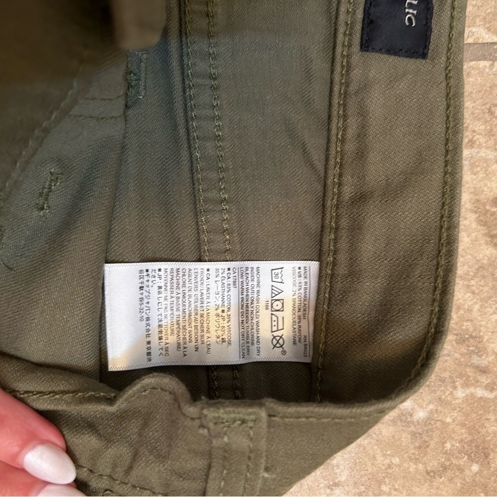 NWOT Banana Republic Olive Green Skinny Jeans - Picture 8 of 9